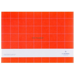 A-journal Planer na biurko tygodniowy - Deskplanner Red