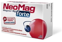 Neomag Forte na zmniejszenie zmęczenia, 30 tabletek