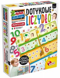 LISCIANI Zabawka edukacyjna Montessori Dotykowe Liczydełko 304-PL72453