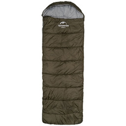 Naturehike Śpiwór Turystyczny Syntetyczny U250S NH20MSD07 190x75cm zielony