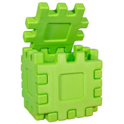 duże klocki edukacyjne King - zielony