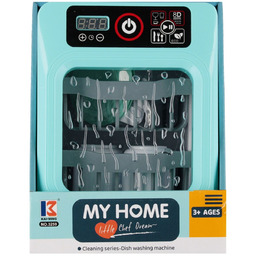 MEGA CREATIVE, zmywarka na baterię miętowa