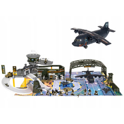 Zestaw Baza Wojskowa Wojsko Pojazdy Wojskowe Lotnisko Samolot