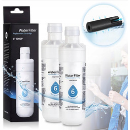 2szt Lodówka Filtr wody do Lg LT1000P-NEW