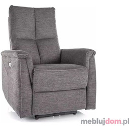 Fotel rozkładany NEPTUN BREGO Signal Szary ciemny