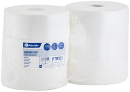 Merida PTB101 Papier toaletowy TOP, biały, średnica 23