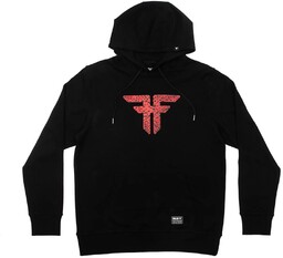 bluza FALLEN - Trademark Hoodie Black Leopard (