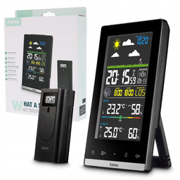 Hama Stacja Pogody Jamaica Termometr Higrometr Barometr