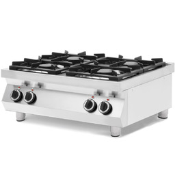 Hendi Kuchnia gazowa nastawna z 4 palnikami żeliwnymi,