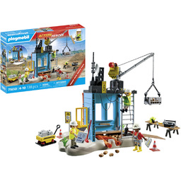 Playmobil Action Heroes 71650 plac budowy, zestaw