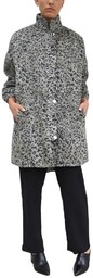Płaszcz Damski Religion Snow Leopard W Panterkę -S