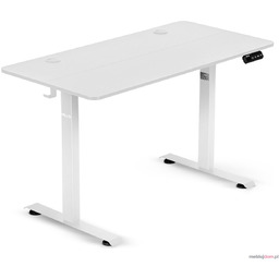 Biurko elektryczne z regulacją wysokości WHITE 120x60 Biały