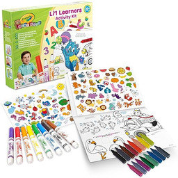 CRAYOLA Mini Kids, Zestaw pierwszych kolorów i naklejek,