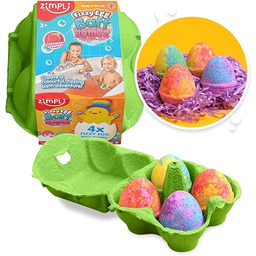 ZIMPLI - 4 x musujące kule do kąpieli