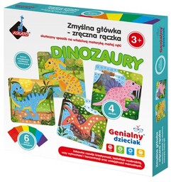 ASKATO Zestaw kreatywny Genialny dzieciak Zmyślna główka -