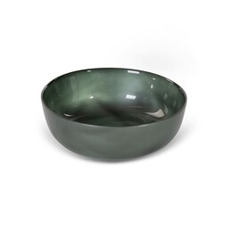 Eurofirany Misa dekoracyjna 21x7 Nikol zielona ze szkła