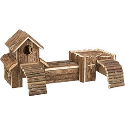 TRIXIE 6163 Domek, Wieża, Tunel, Wielokolorowy, 18 x