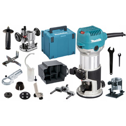 Makita Frezarka Wycinarka RT0702CX2J 710W Osprzęt -- Makita