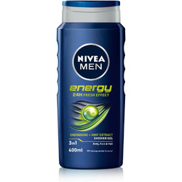 NIVEA Energy Gel Prysznicowy, 400 ml - zestaw