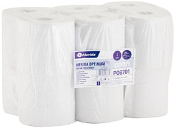 Merida POB701 Papier toaletowy OPTIMUM, biały, średnica 14