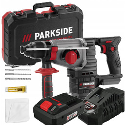 Młotowiertarka udarowa Sds Plus Parkside akumulator 4Ah Smart