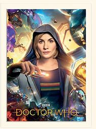 Doctor Who wydruki artystyczne, wielokolorowe, 30 x 40