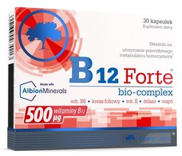 OLIMP Kompleks witamin i minerałów B12 Forte Bio-Complex