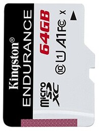 Kingston karta pamięci High-Endurance, 64GB, micro SDHC, SDCE/64GB,