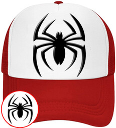 CZAPKA Z DASZKIEM SPIDERMAN DLA DZIECI NA LATO