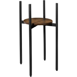 LOFTINSPIRED Kwietnik Torre Rustic 60 cm Czarny