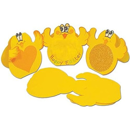 Springboard Kartki wielkanocne do robienia kartek z kurczakami,