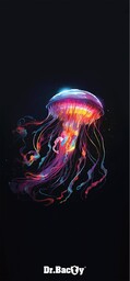 Ręcznik szybkoschnący dwustronny Dr.Bacty 60x130  Medusa