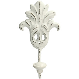 Wieszak Retro II white, 8 x 6 x