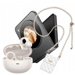 Zestaw smartfon nubia Flip 5G czarny etui