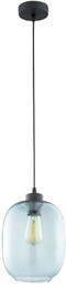 Nowoczesna lampa wisząca czarny/niebieski ELIO 3182 3182