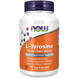 NOW Foods L-tyrozyna 750 mg