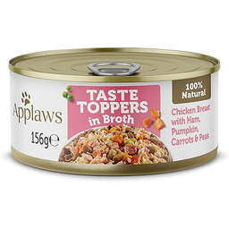 Applaws Wet Dog Food, kurczak z hamkiem, roślinami