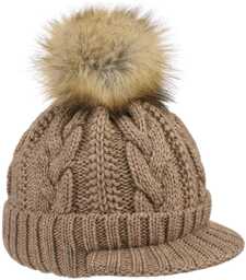 Czapka Britta Cable Knit by McBURN, camelowy, One