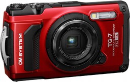 Olympus Om System Tough TG-7 (czerwony)