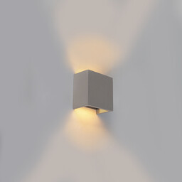 Industrialna lampa ścienna betonowa - Meave