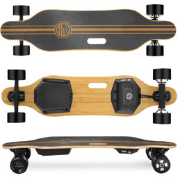 spokey, SPOKEY E-LONGBAY - deskorolka/longboard elektryczny, E-LONGBAY
