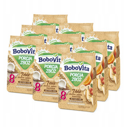 BoboVita Kaszka mleczna owocowa Zestaw 9x210g