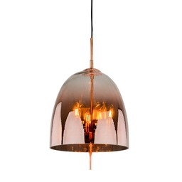 Lampa designerska wisząca Alan MD-OYD-10310B-SP3 COPPER -Italux