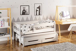 Łóżko dla dzieci z dostawką Jula (podwójne/pojedyncze)