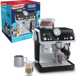 CASDON Zabawka ekspres do kawy DeLonghi ze spieniaczem