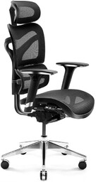 Fotel ergonomiczny Diablo V-Commander: Czarno-Czarny