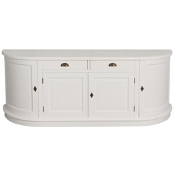 Komoda Brighton 4 drzwi + 2 szuflady white,