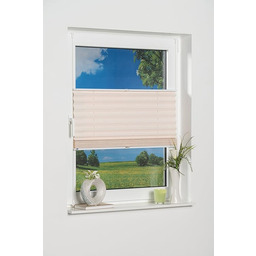 K-home Roleta plisowana bambusowa Klemmfix biała 70 x