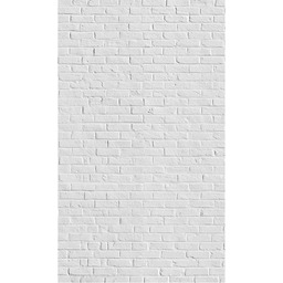 Plage Panoramiczna tapeta biała cegła, papier, 1,5 x