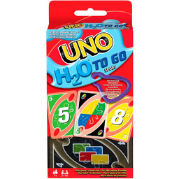 Mattel Games UNO H2O To Go wodoodporne karty,